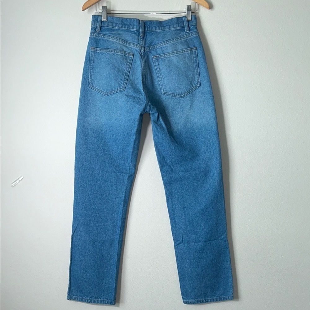 Reformation Women's Blue Straight Jeans - Picture 3 of 11
